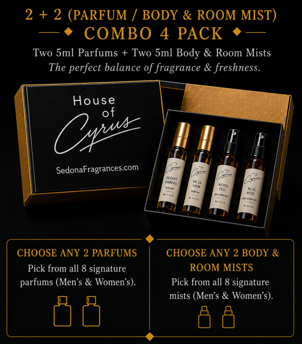 2 Parfum and 2 Body and Room Mist
